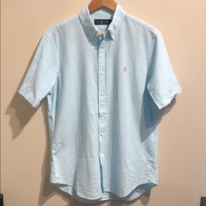 Polo Ralph Lauren Seersucker Short Sleeve Shirt